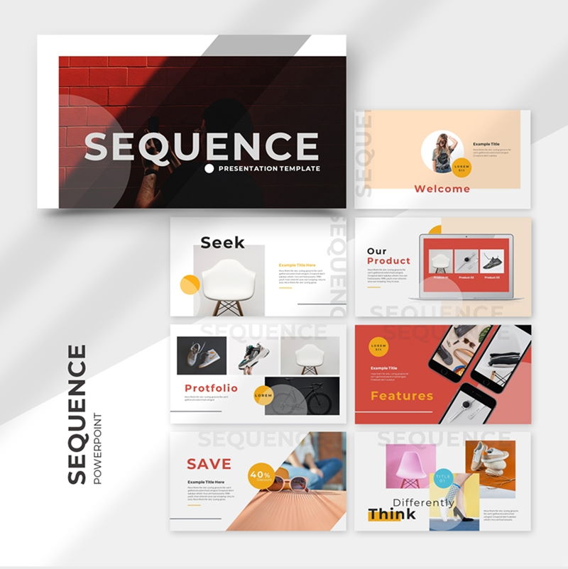 sequence free multipurpose powerpoint template