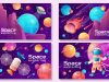 10 Free Outer Space Vector Backgrounds – AI & JPG