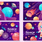 10 Free Outer Space Vector Backgrounds – AI & JPG
