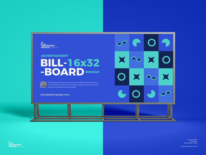 free advertisement billboard photoshop mockup