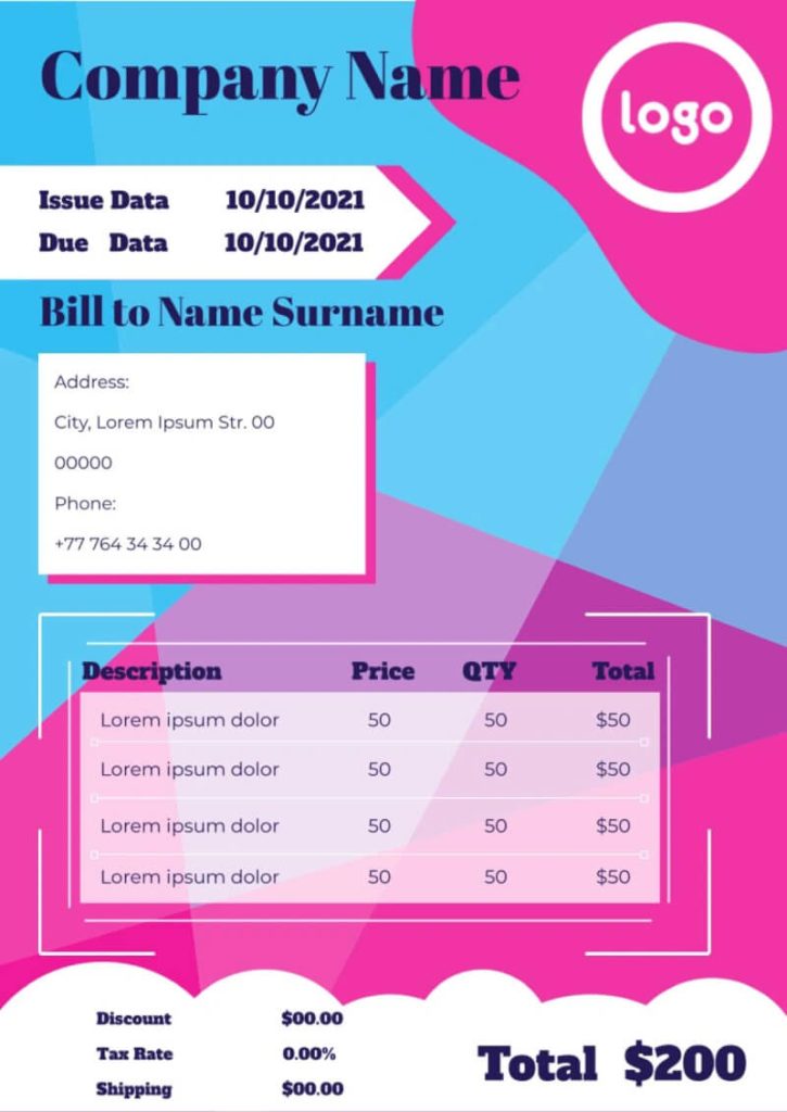 Invoice Template