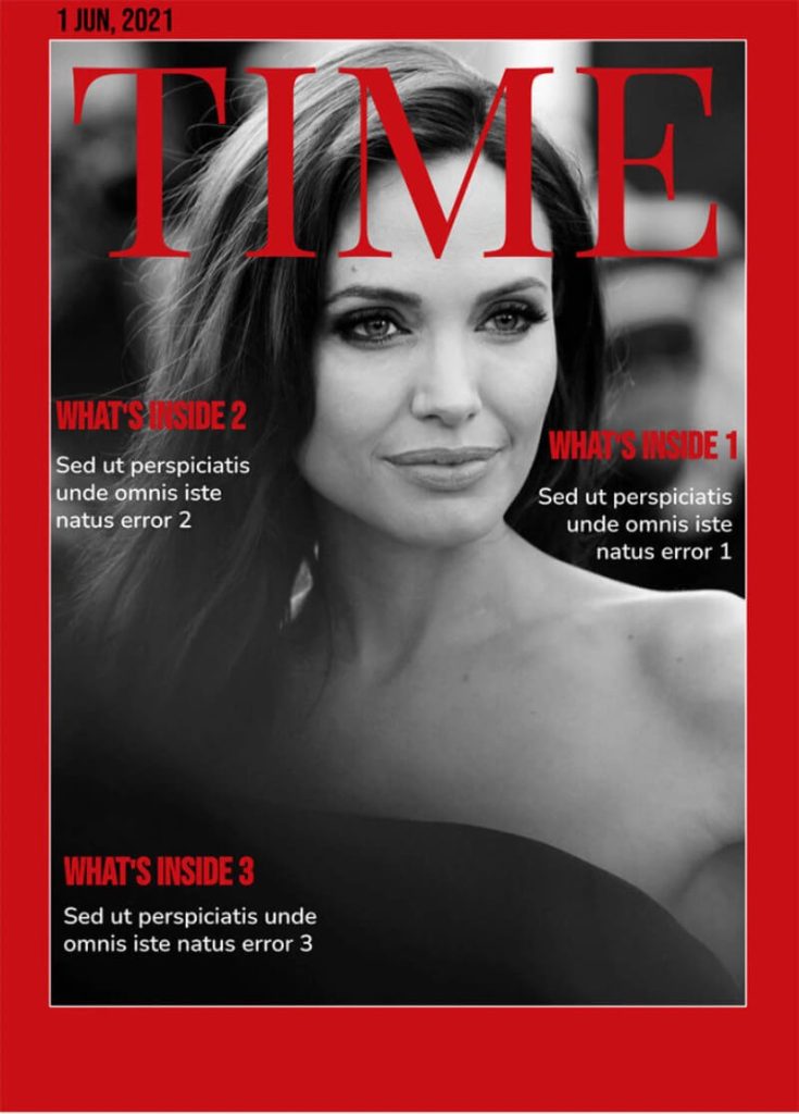 Time Magazine Template