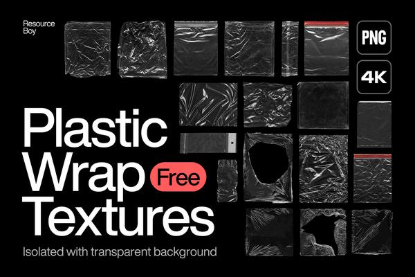 free plastic wrap textures