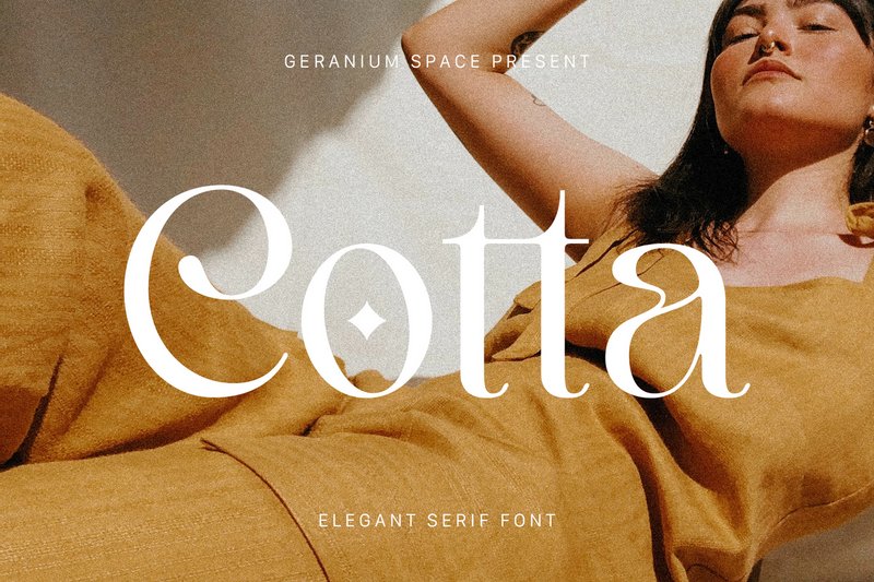 cotta free aesthetic font