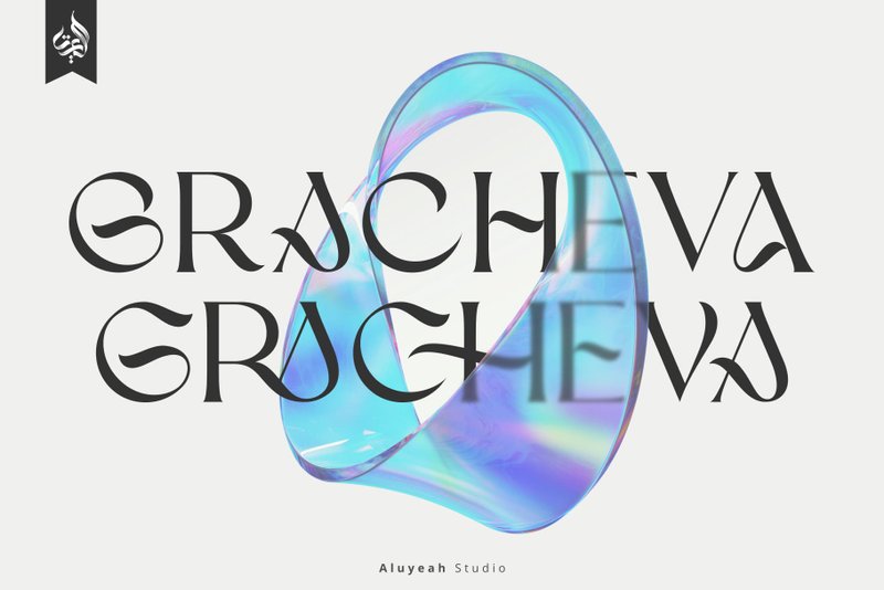 gracheva free beautiful font