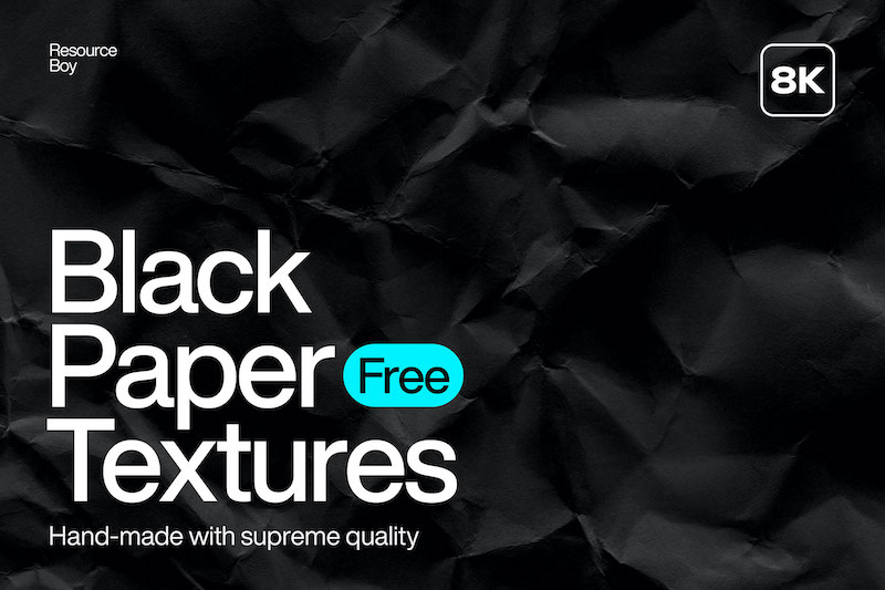 free black paper textures k