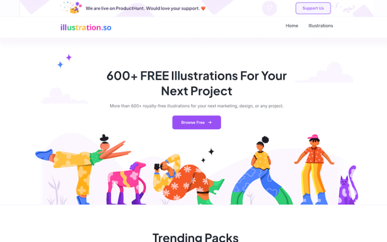21 Top Places to Find Free Illustrations for Websites and Apps - Super ...