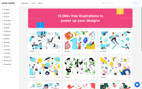 21 Top Places to Find Free Illustrations for Websites and Apps - Super ...