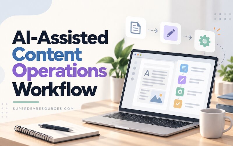 ai assisted content operations workflow