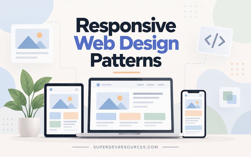 responsive web design patterns
