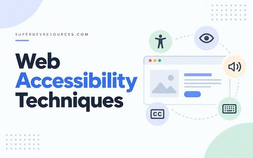 web accessibility techniques
