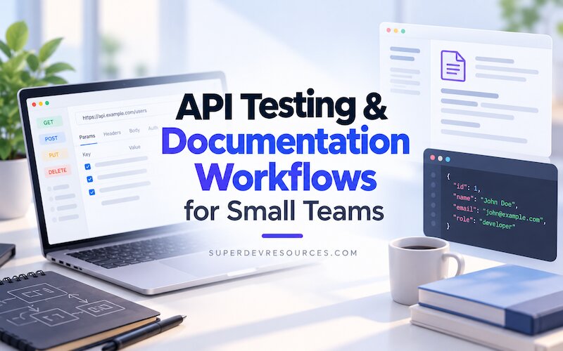 api testing documentation workflows small teams