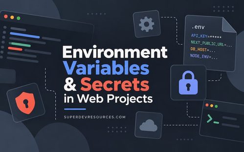 environment variables secrets web projects