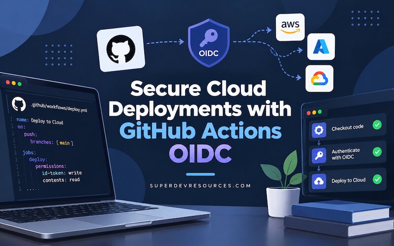 github actions oidc secure cloud deployments
