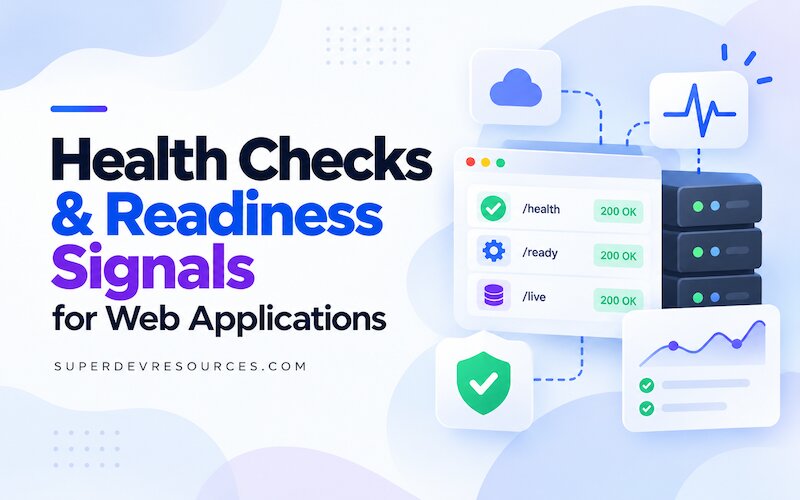 health checks readiness signals web applications
