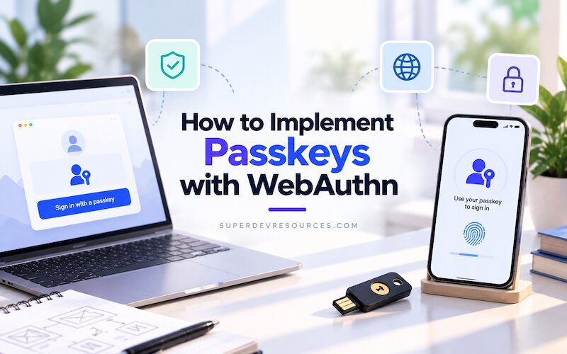 implement passkeys webauthn